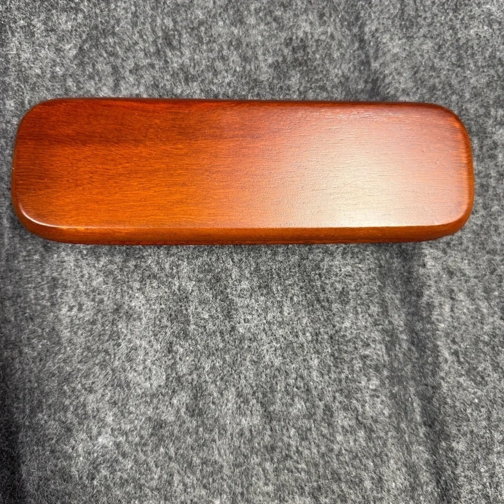 Wooden Texas State Seal Pen & Pencil  Case